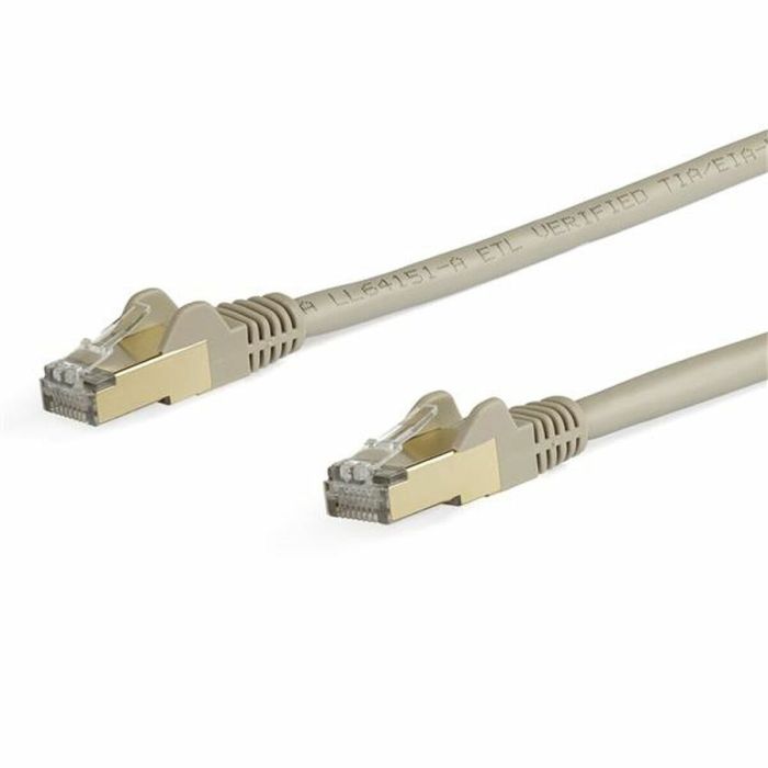 Cable de Red Rígido UTP Categoría 6 Startech 6ASPAT5MGR Negro Gris 5 m