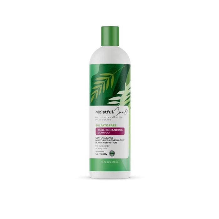 Moistful Curl Sulfate Free Enhancing Shampoo 473 mL Moistful Curl