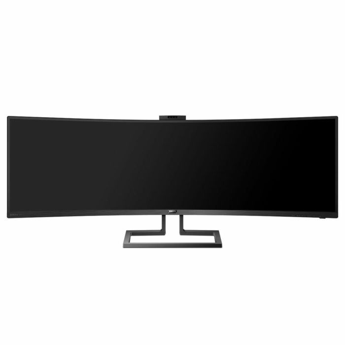 Monitor Profesional Ultrapanorámico Curvo Philips 499P9H 48.8"/ Dual QHD/ Webcam/ Multimedia/ Negro