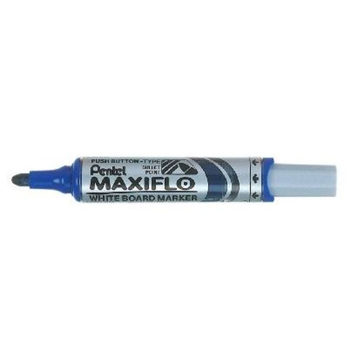 Rotulador Pentel Maxiflo Azul (12 Piezas)