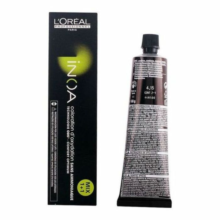 Inoa coloration d'oxydation sans amoniaque #4,15 60 gr Inoa coloration d'oxydation sans amoniaque #4,15 60 gr