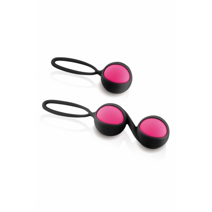 Set de Bolas Chinas Yoba Silicona Negro Rosa 2 Piezas