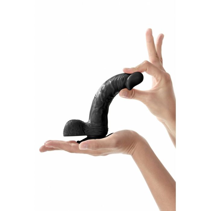 Dildo Real Body Negro 18 cm 2