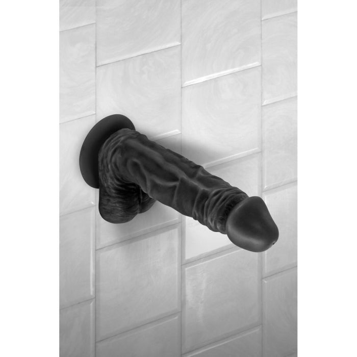 Dildo Real Body Negro 18 cm 1