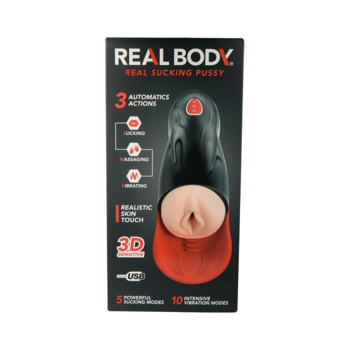 Masturbador Masculino Real Body 6