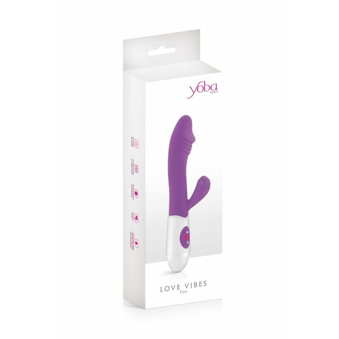 Vibrador Punto G Yoba Morado Silicona 1