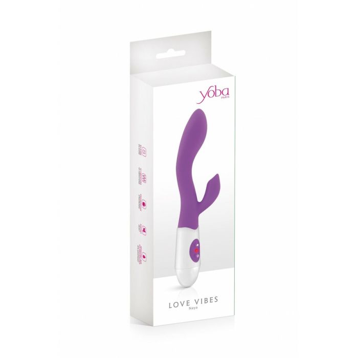 Vibrador Punto G Yoba Morado Silicona 1