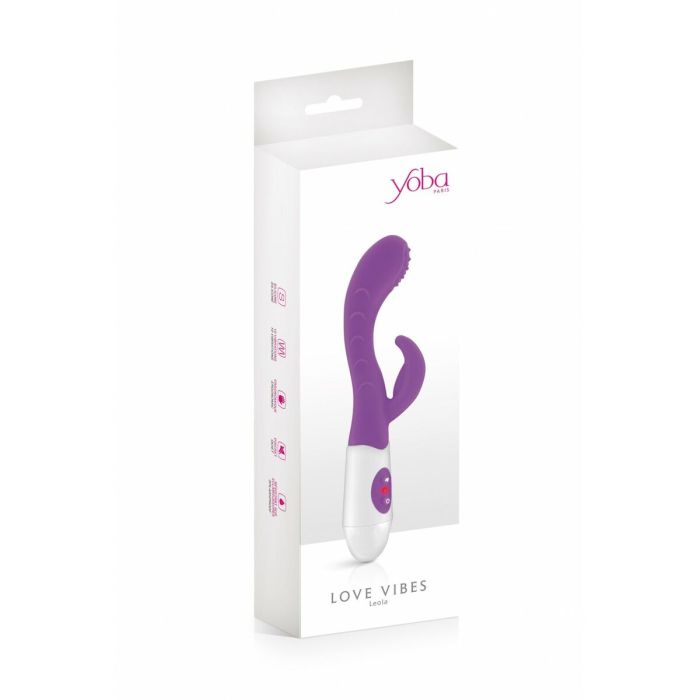 Vibrador Punto G Yoba Morado Silicona 1