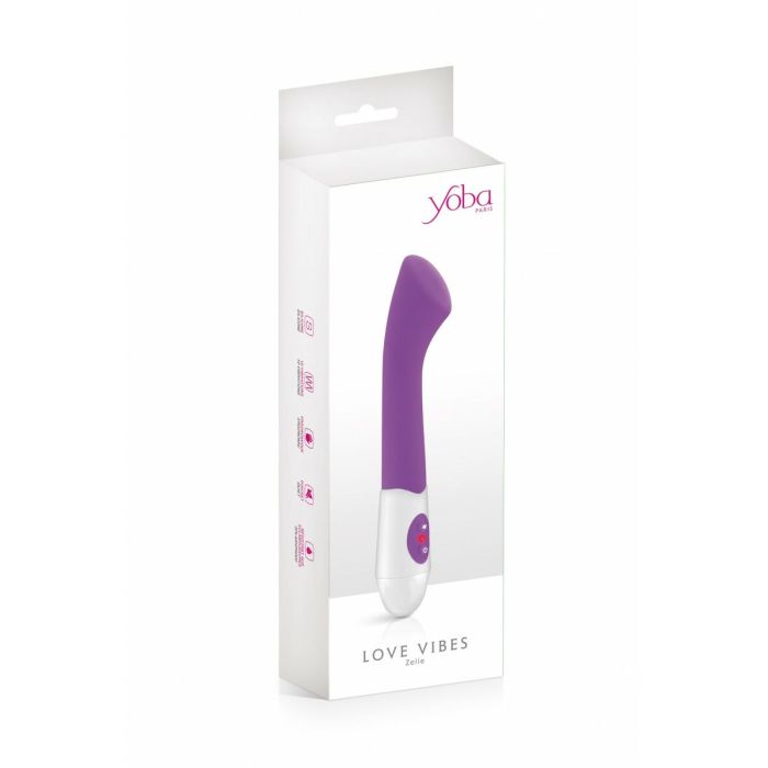 Vibrador de Punto G Yoba Morado Silicona 1