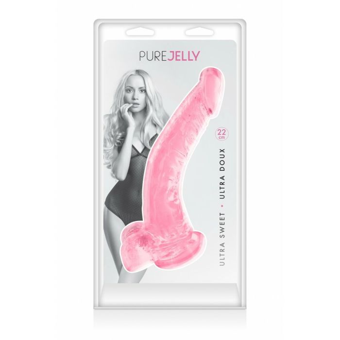 Dildo Pure Jelly Rosa XL 1