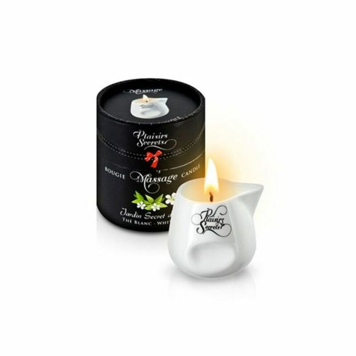 Vela de Masaje Plaisirs Secrets Té Blanco 80 ml 1