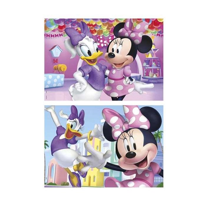 Puzzle 2x50 piezas minnie 1