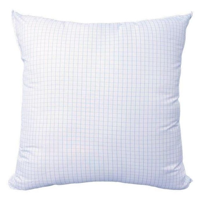 Almohada mediana DODO 60x60 cm - Protección antiinsectos y antiácaros - 550 gr - Blanco - Hecho en Francia