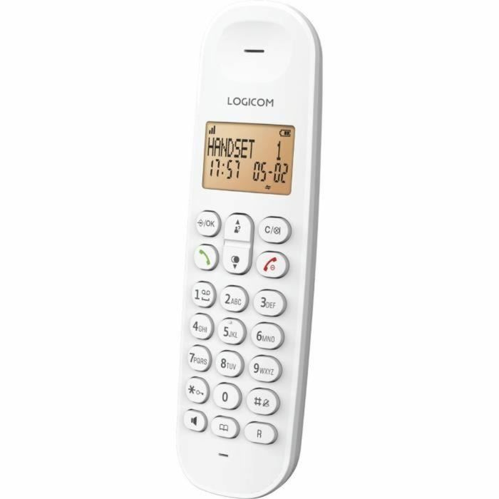 Teléfono Fijo Logicom DECT ILOA 150 SOLO Blanco 2