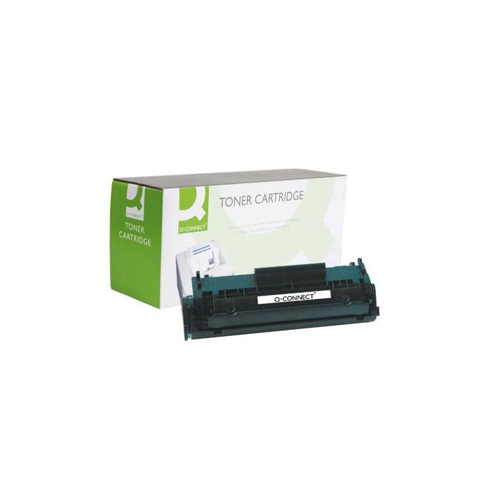 Toner Q-Connect Compatible Hp-1010 Q2612XL-Q2612A -4.000 Pag- Negro