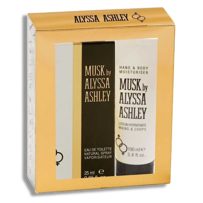 Set de Perfume Mujer Alyssa Ashley Musk EDT 2 Piezas 1