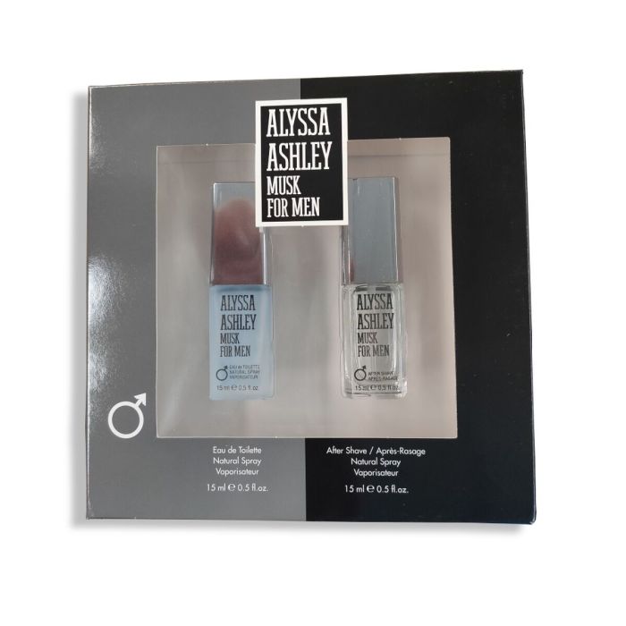 Set de Perfume Hombre Alyssa Ashley Musk for Men (2 pcs)