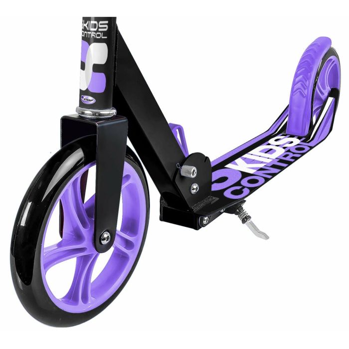 Patinete SKIDS CONTROL Morado Plegable Pata de cabra 11