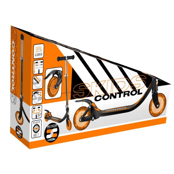 Patinete Negro Naranja 2 Patinete Negro Naranja 2