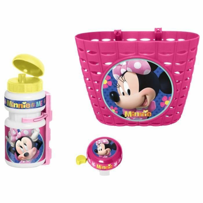 DISNEY MINNIE Basket + canister + combo de timbre