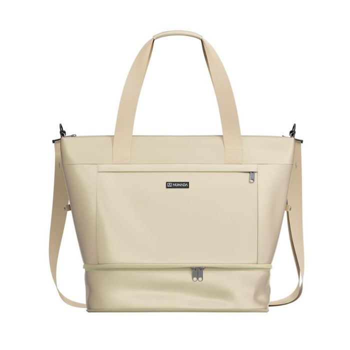 Numada Bolsa de Avión Beige 25 - 35 l con Bolsillo Portátil y Zapatero Resistente al Agua 0 Numada Bolsa de Avión Beige 25 - 35 l con Bolsillo Portátil y Zapatero Resistente al Agua 0