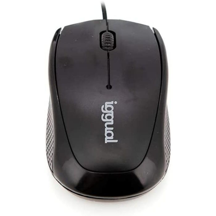Ratón iggual IGG316849 800 DPI NEGRO 1 Ratón iggual IGG316849 800 DPI NEGRO 1
