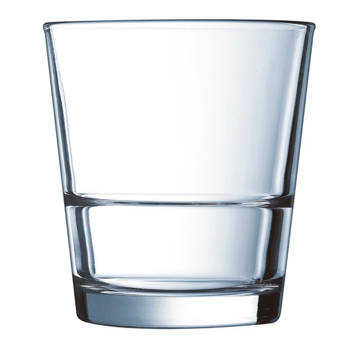 Caja 6 Vasos Bajos Vidrio Stack Up Arcoroc 32 cL Caja 6 Vasos Bajos Vidrio Stack Up Arcoroc 32 cL