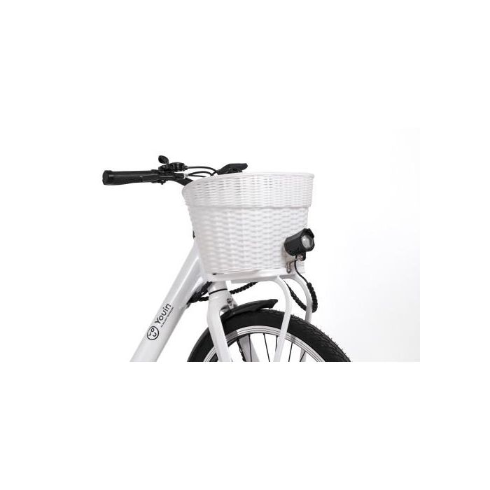 YOUIN YOURIDE Paris - PASEO - RUEDA 26” - BAT. INTEGRADA Y EXTRAIBLE - BLANCA 2