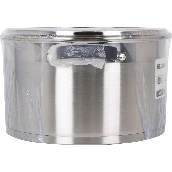 Quttin Olla Acero Inoxidable 26 cm 7.9 L 0.8 mm con Tapa Hele (2 Unidades)