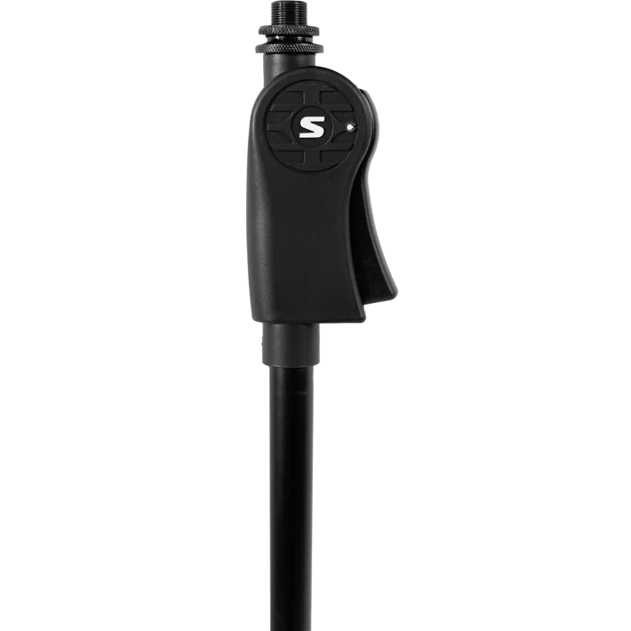 SBG Soporte de Micrófono Recto con Base Trípode Ajustable, Mango Ergonómico y Clips para Cable 1