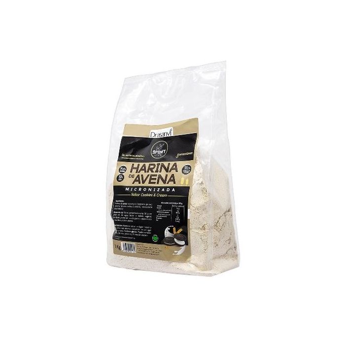 Harina De Avena Sabor Cookies Cream 1 Kg Harina De Avena Sabor Cookies Cream 1 Kg