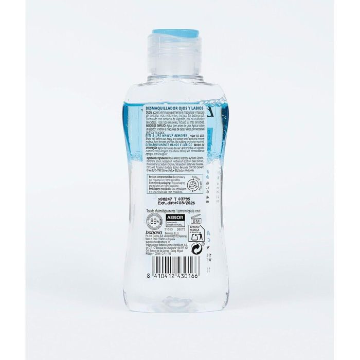 Babaria Desmaquillador Bifásico Ojos-Labios 100 ml 1
