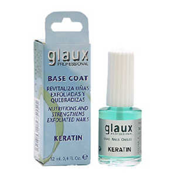 Glaux Keratin Base Revitalizante para Uñas Quebradizas - Nutre y Repara