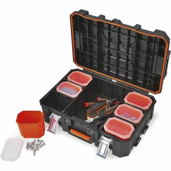 Tood Maletín de herramientas TOO8019053050841 Impermeable, 6 Compartimentos, 53 x 37 x 18 cm 5