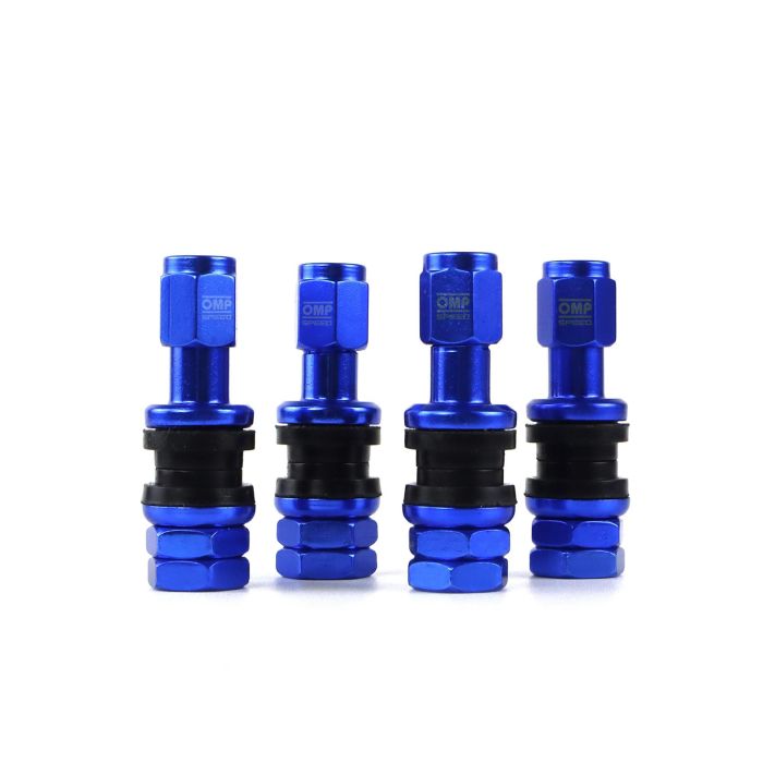 Válvula OMP Azul Aluminio 4 uds 2