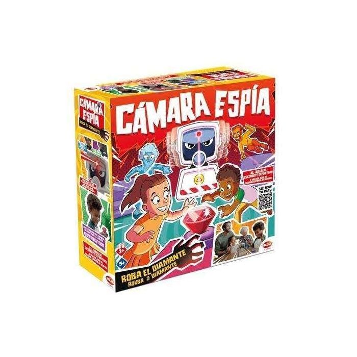 Bizak 30693271 Juego de Mesa Cámara Espía Atrapa el Diamante - Desafío de Detección y Sigilo para Niños +5 años 5