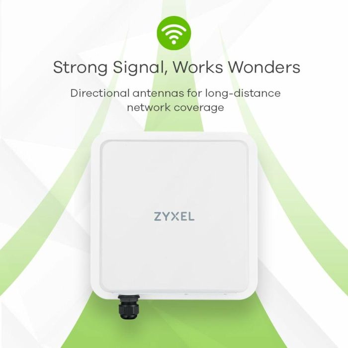 Router ZyXEL FWA-710-EU0102F Blanco RJ45 Ethernet LAN 2 Router ZyXEL FWA-710-EU0102F Blanco RJ45 Ethernet LAN 2