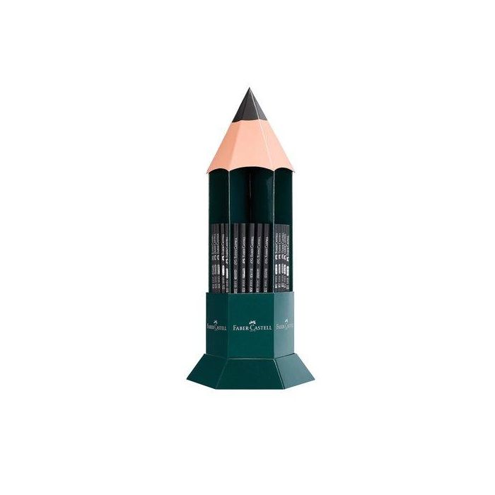 Lapiz De Grafito Faber-Castell 1111 - Expositor De 120