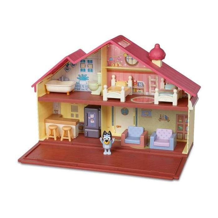 Casa familiar Bluey con dos plantas y diferentes habitaciones, incluye figura Bluey de 6 cm y accesorios 35 cm 14