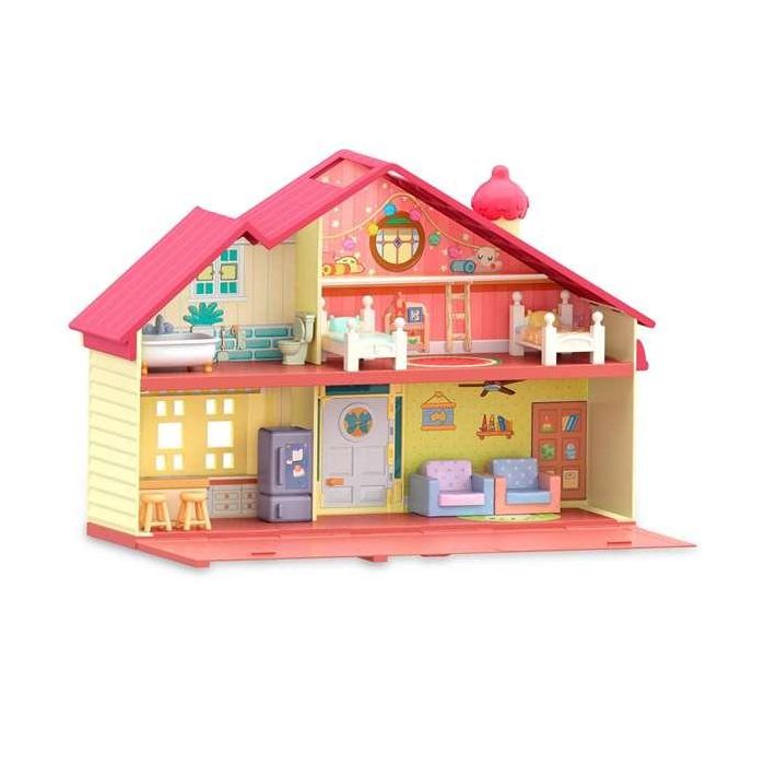 Casa familiar Bluey con dos plantas y diferentes habitaciones, incluye figura Bluey de 6 cm y accesorios 35 cm 4