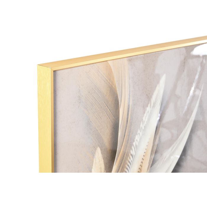 Cuadro Glam DKD Home Decor Naranja Beige 3 x 160 x 80 cm (2 Unidades) 1 Cuadro Glam DKD Home Decor Naranja Beige 3 x 160 x 80 cm (2 Unidades) 1