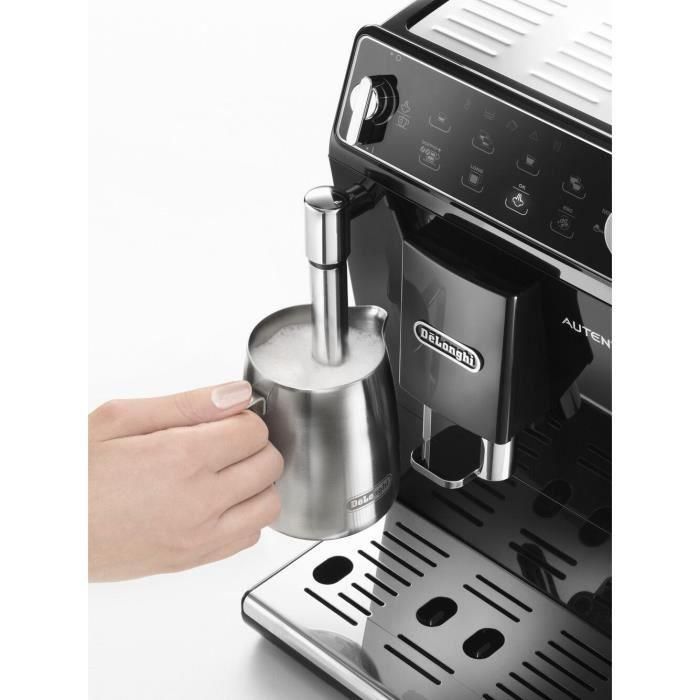 Delonghi ETAM29.510B Cafetera Espresso Automática con Molinillo Integrado para Granos de Café, 1-1.5L, Función Cappuccino, Negra 3 Delonghi ETAM29.510B Cafetera Espresso Automática con Molinillo Integrado para Granos de Café, 1-1.5L, Función Cappuccino, Negra 3