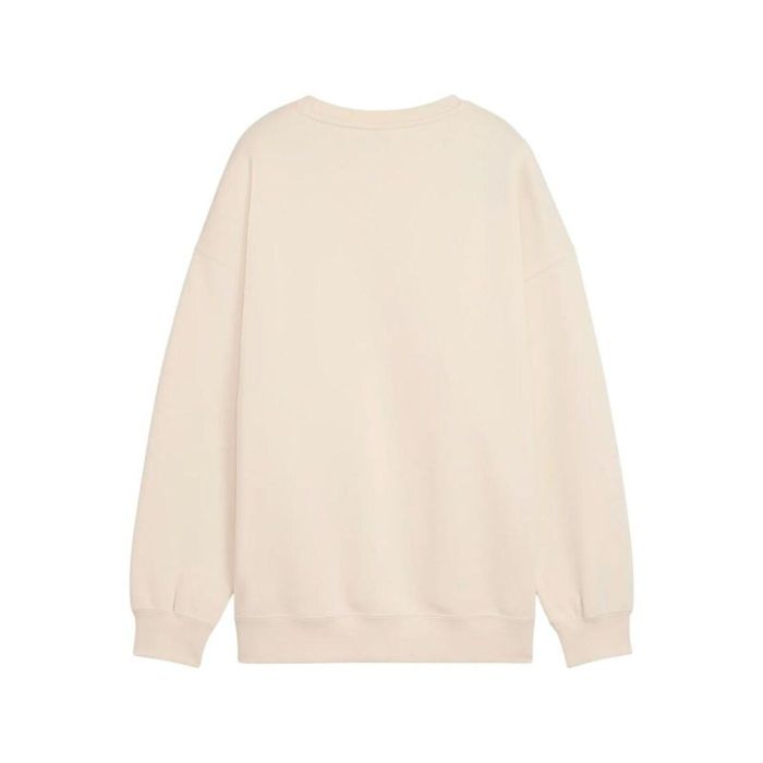 Sudadera sin Capucha Mujer Puma Maximal Metallic Beige L 3