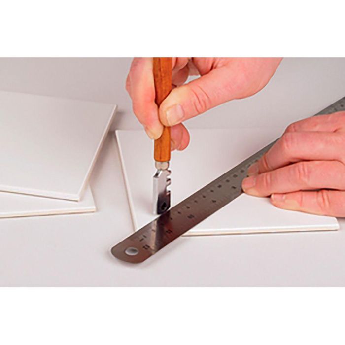 Wolfcraft Cortador de Vidrio y Cerámica Standard para Vidrio de 3-8 mm con Mango de Madera y 6 Ruedas de Repuesto 2 Wolfcraft Cortador de Vidrio y Cerámica Standard para Vidrio de 3-8 mm con Mango de Madera y 6 Ruedas de Repuesto 2