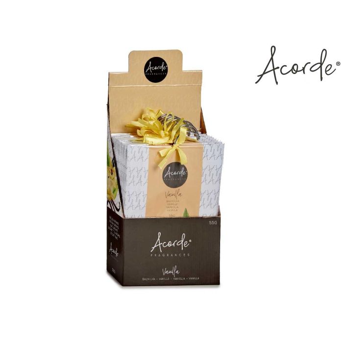 Bolsa Aromática Vainilla 55 gr Acorde - 16.5x28x0.4 cm (36 Unidades) 2
