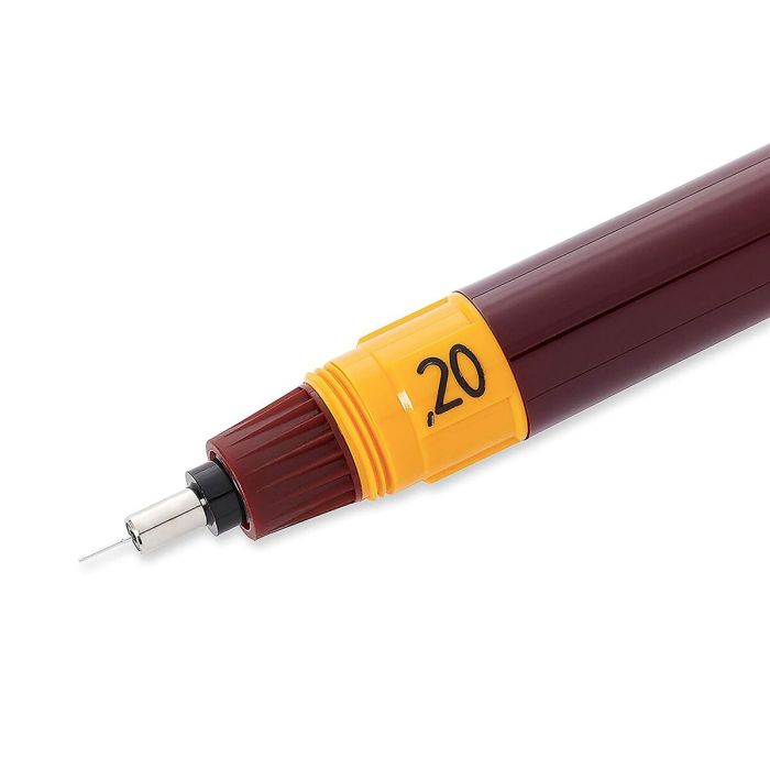 Boligrafo de tinta líquida Rotring Isograph Negro 0,2 mm 2