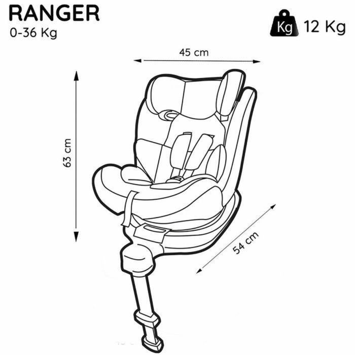 Silla para el Coche Nania Negro 1