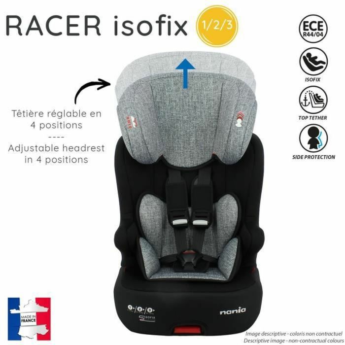 Silla para el Coche Nania I (9 - 18 kg) II (15-25 kg) III (22 - 36 kg) Rojo 3 Silla para el Coche Nania I (9 - 18 kg) II (15-25 kg) III (22 - 36 kg) Rojo 3