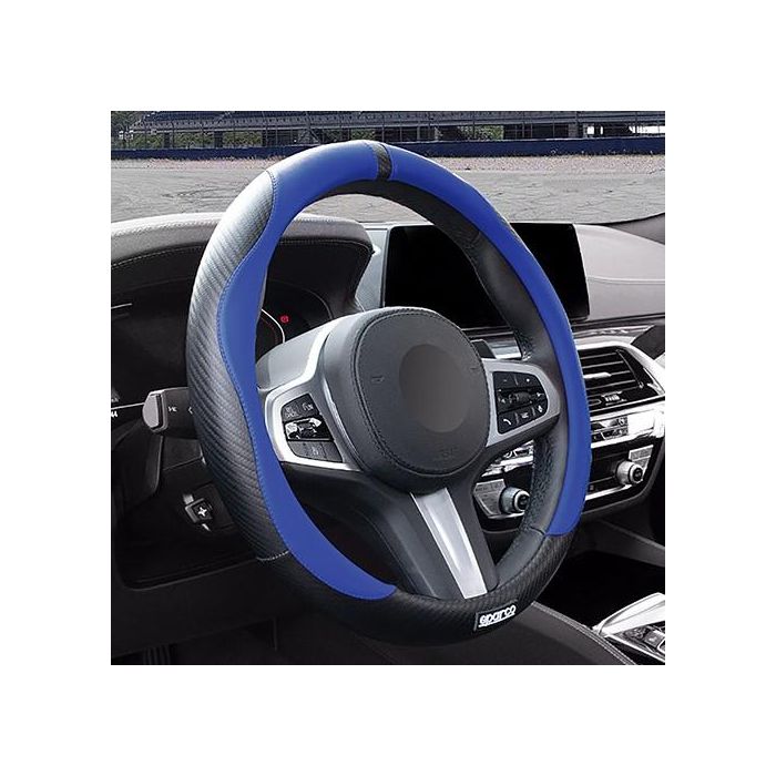 Funda para Volante Sparco SPCS128AZ Ø 37-38 cm Azul