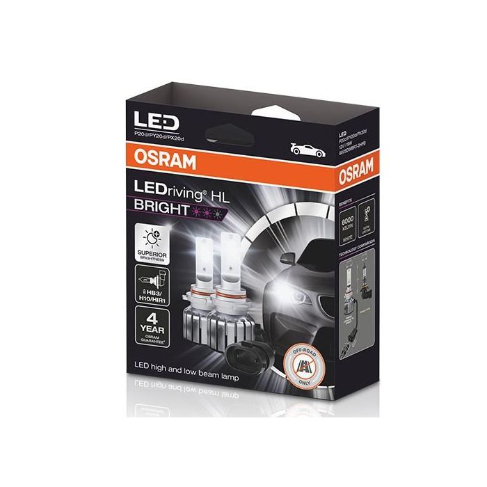 Bombilla para Automóvil Osram LEDriving HL H10 HIR1 HB3 19 W 12 V 6000 K